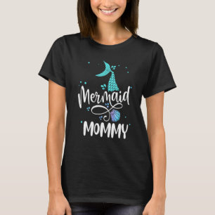 Sjöjungfru Mamma Women Family Matching Party Squad T Shirt