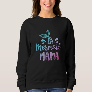 Sjöjungfru Mamma Women Mamma Mamma Mor familjefåge T Shirt