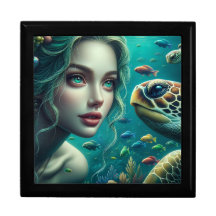 "Sjöjungfru Marina: Turtle Odyssey" Keepsakjejuelr