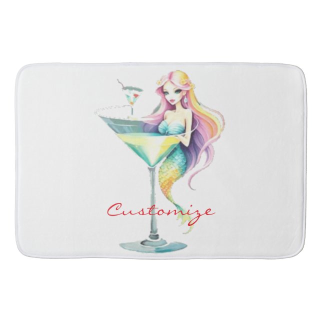 Sjöjungfru Martini Girl Thunder_Cove Badrumsmatta (Framsidan)