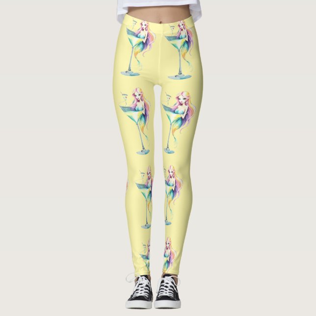 Sjöjungfru Martini Girl Thunder_Cove Leggings (Framsida)