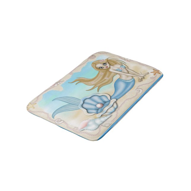 Sjöjungfru Matta Mat Home Decor (Vinklad)