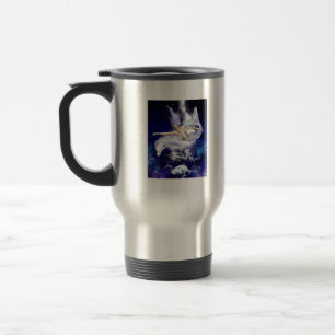 Sjöjungfru med delfintravel mug resemugg