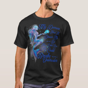 Sjöjungfru mina demoner försökte dränka mig, men d t shirt