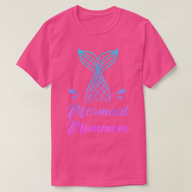 Sjöjungfru MommomMermamma Security Roligt Mammor T Shirt (Design framsida)