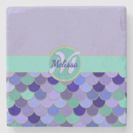 🧜 ♀️ Sjöjungfru Monogram Stenunderlägg