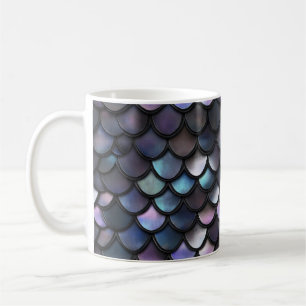 Sjöjungfru Mönster Kaffemugg