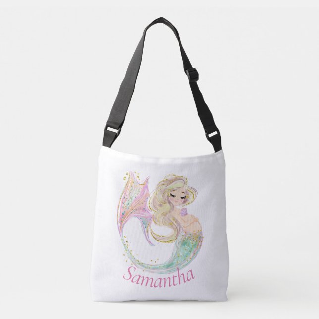 sjöjungfru Mor som ska Axelväska (Framsida)