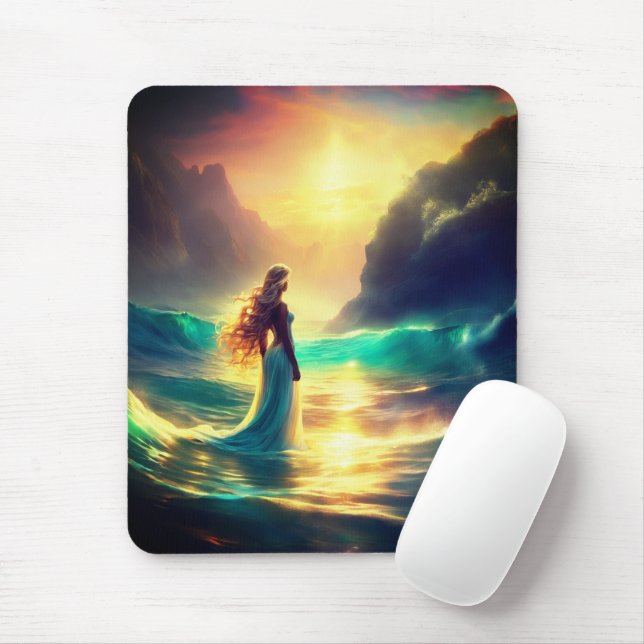 Sjöjungfru Mousepad Musmatta (Med mus)