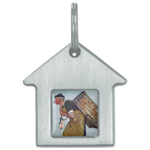 Sjöjungfru Namnbricka Husdjur