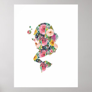 Sjöjungfru nautisk väggutskrift, moderkvarterskons poster