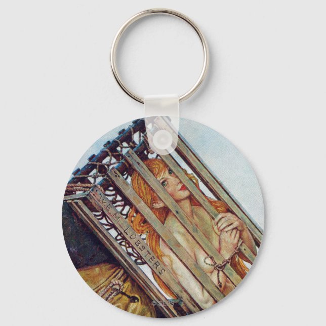 Sjöjungfru Nyckelring (Framsida)