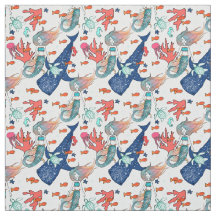 Sjöjungfru och Val-haj