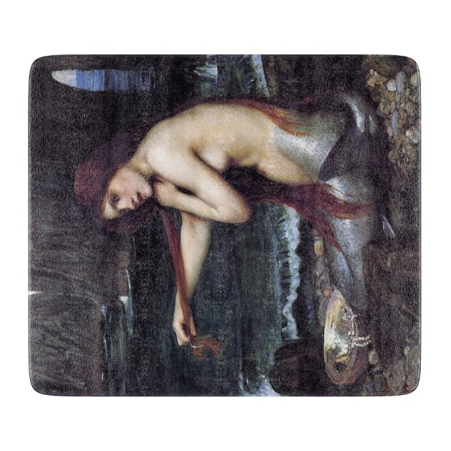 Sjöjungfru om stranden (Framsidan)