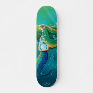 Sjöjungfru - Oritat Vatten Mini Skateboard Bräda 18,5 Cm