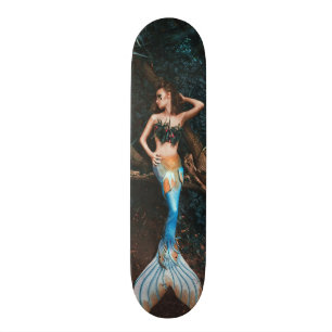 Sjöjungfru Paradise Mini Skateboard Bräda 18,5 Cm