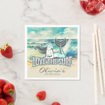 Sjöjungfru Party Kärlek vid Surfan