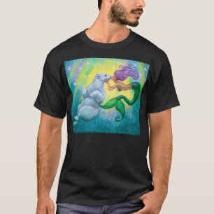 Sjöjungfru polar T-tröja för björnkyss T-shirt