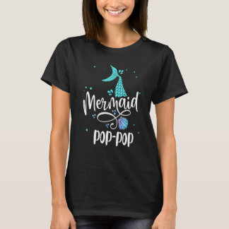 Sjöjungfru Pop Merman Family Matching Party Squa T Shirt