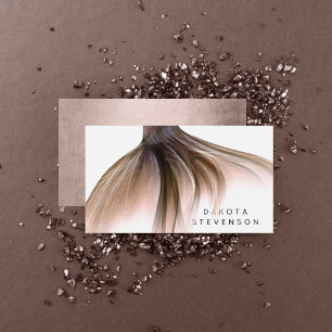 Sjöjungfru Posh Svan   Dusty Terracotta Branding Visitkort
