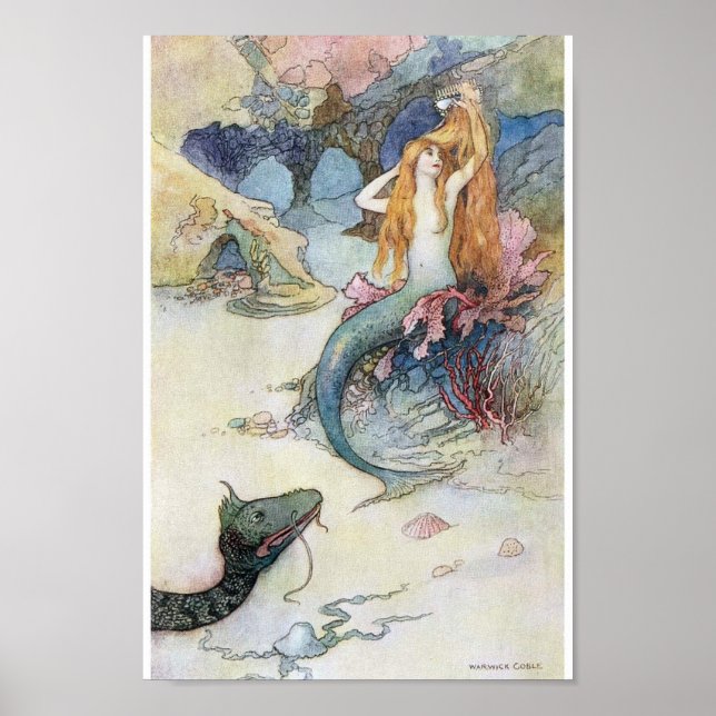 Sjöjungfru Poster (Framsidan)