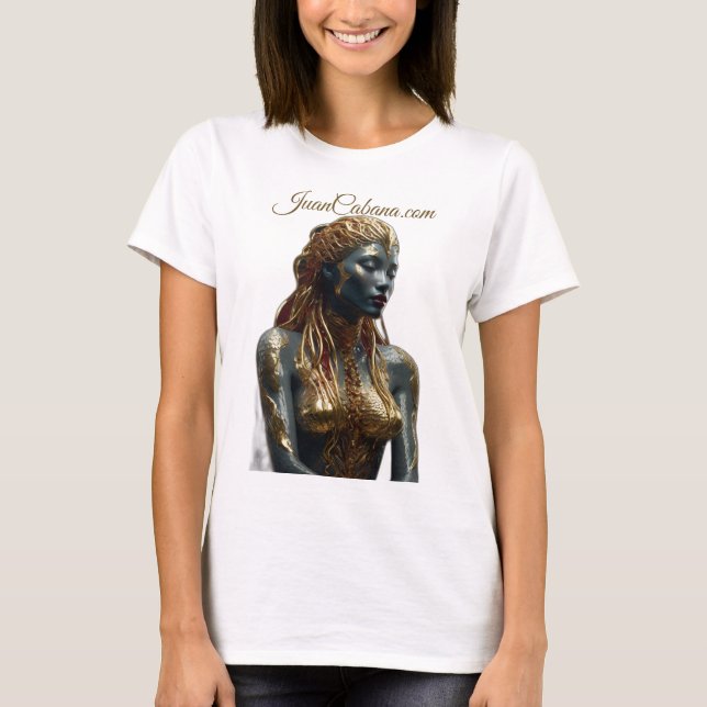 Sjöjungfru Princess av Juan Cabana 2024 T Shirt (Framsida)