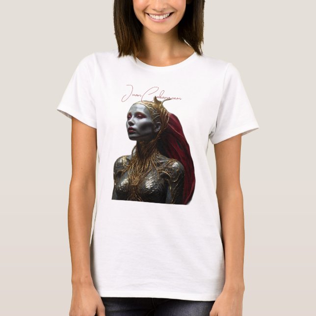 Sjöjungfru Princess T-Shirt (Framsida)
