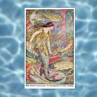 Sjöjungfru Queen of the Fishes Poster