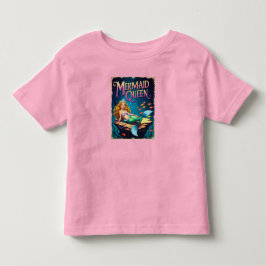 Sjöjungfru Queen Småbarn Girls Ocean Princess Tee
