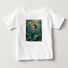 Sjöjungfru Queen Underwater Småbarn Girl Ocean T Shirt