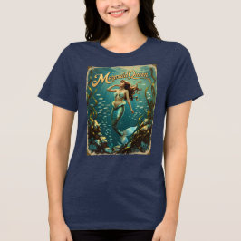 Sjöjungfru Queen Underwater Womens Ocean Fantasy T T Shirt