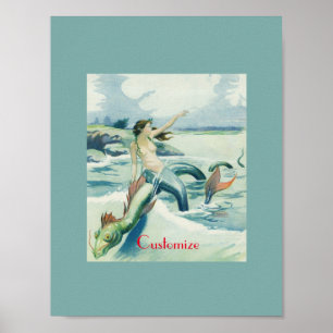 Sjöjungfru Riding Sea Service Thunder_Cove Poster
