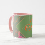 Sjöjungfru Romantic Ro Mugg<br><div class="desc">Jag är inspirerad av min passion för Fabergè-ägg, och jag designade ro-hjärtat mönster som du kan hitta på dussintals anpassningsbar-produkter här på Zazzle, och jag lade till min hand plockade-sjöjungfru för mugg! Jag är också tillgänglig för varje illustration eller anpassning du vill, bara meddela mig och jag kommer tillbaka till...</div>