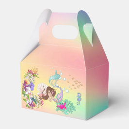 Sjöjungfru Rosa Starfish Rosa Cute Presentaskar