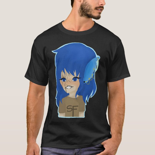 Sjöjungfru salt t shirt (Framsida)