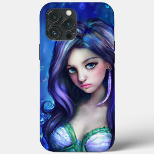 Sjöjungfru Sea Goddess Nymph Siren Underwater Art