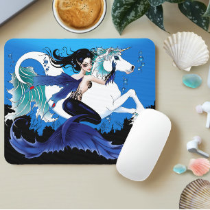 Sjöjungfru Sea horse Fairy Blue Musmatta