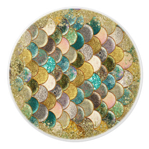 Sjöjungfru Sea Scales Beachy Glamor Chic Knopp