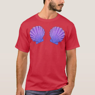 Sjöjungfru Sea Snäcka Bra Costume Seashell T Shirt