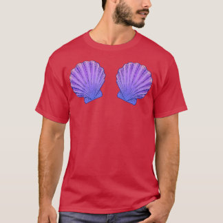 Sjöjungfru Sea Snäcka Bra Costume Seashell T Shirt
