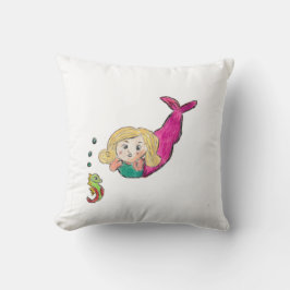 Sjöjungfru Seahorse Kudde