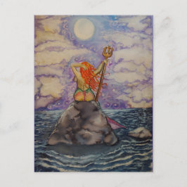 Sjöjungfru: Senaste stjärnan på Högerna Vykort