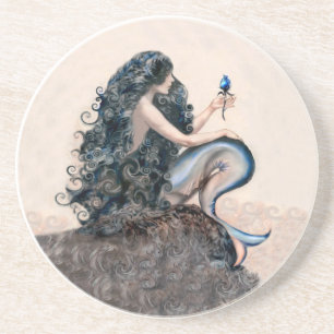 Sjöjungfru Sjöjungfruars Fantasy Myth Underlägg