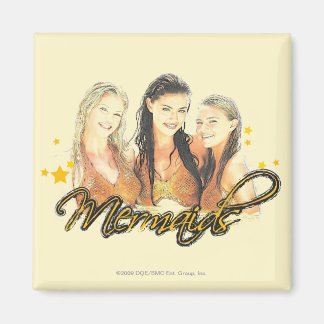 Sjöjungfru Sketch Magnet