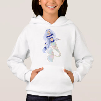 Sjöjungfru Snöjungfrun Barn hoodie T Shirt