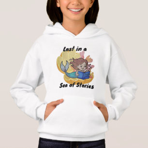 Sjöjungfru som läser Bok under havet T Shirt