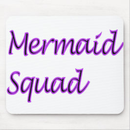 Sjöjungfru Squad Lila Ord Musmatta
