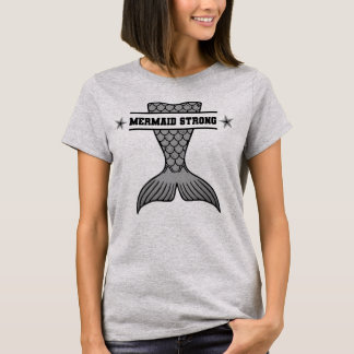Sjöjungfru stark t shirt