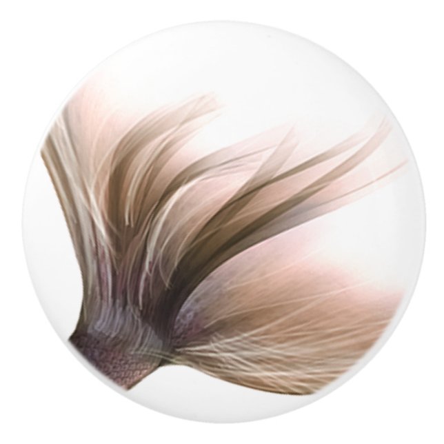 Sjöjungfru Svan Posh | Dusty Terracotta Peach Lust Knopp (Framsidan)