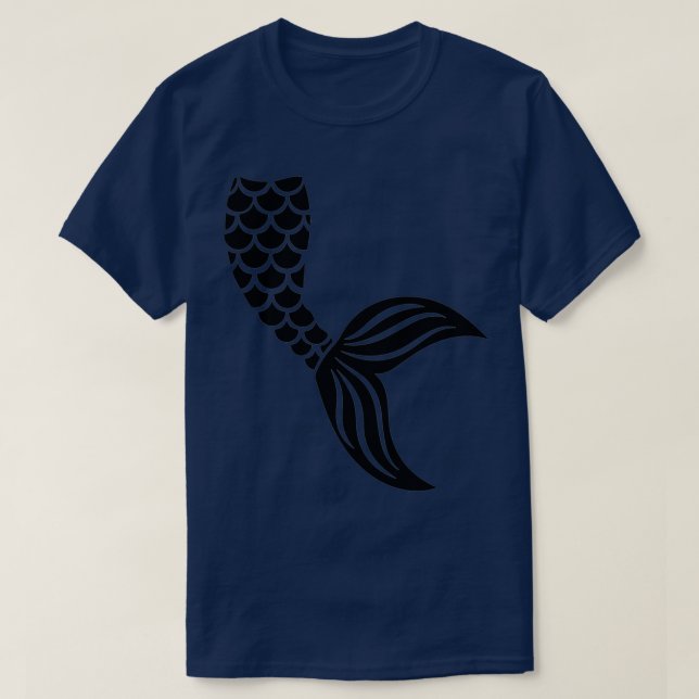 Sjöjungfru svan t shirt (Design framsida)